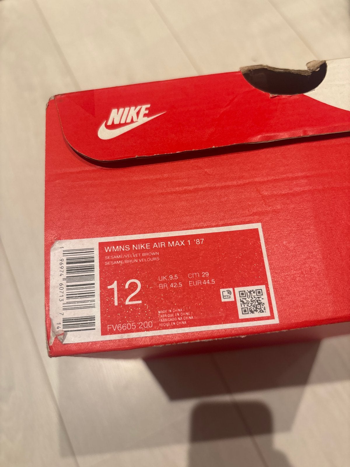 Nike Air Max 1 '87 Leopard - Zo goed als nieuw, Ophalen of Verzenden, Zo goed als nieuw, Beige, Sneakers of Gympen