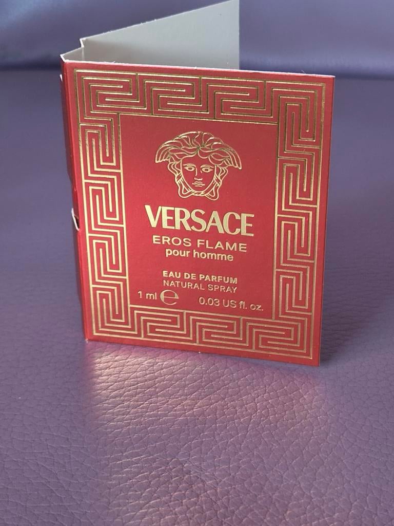 Versace Eros Flame parfum sample 1ml, Verzenden