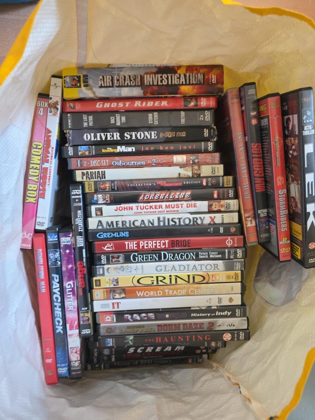 Grote collectie diverse DVD's - Actie, Comedy, Documentaire, Vanaf 16 jaar, Nederlands, Ophalen of Verzenden, Inclusief doosje