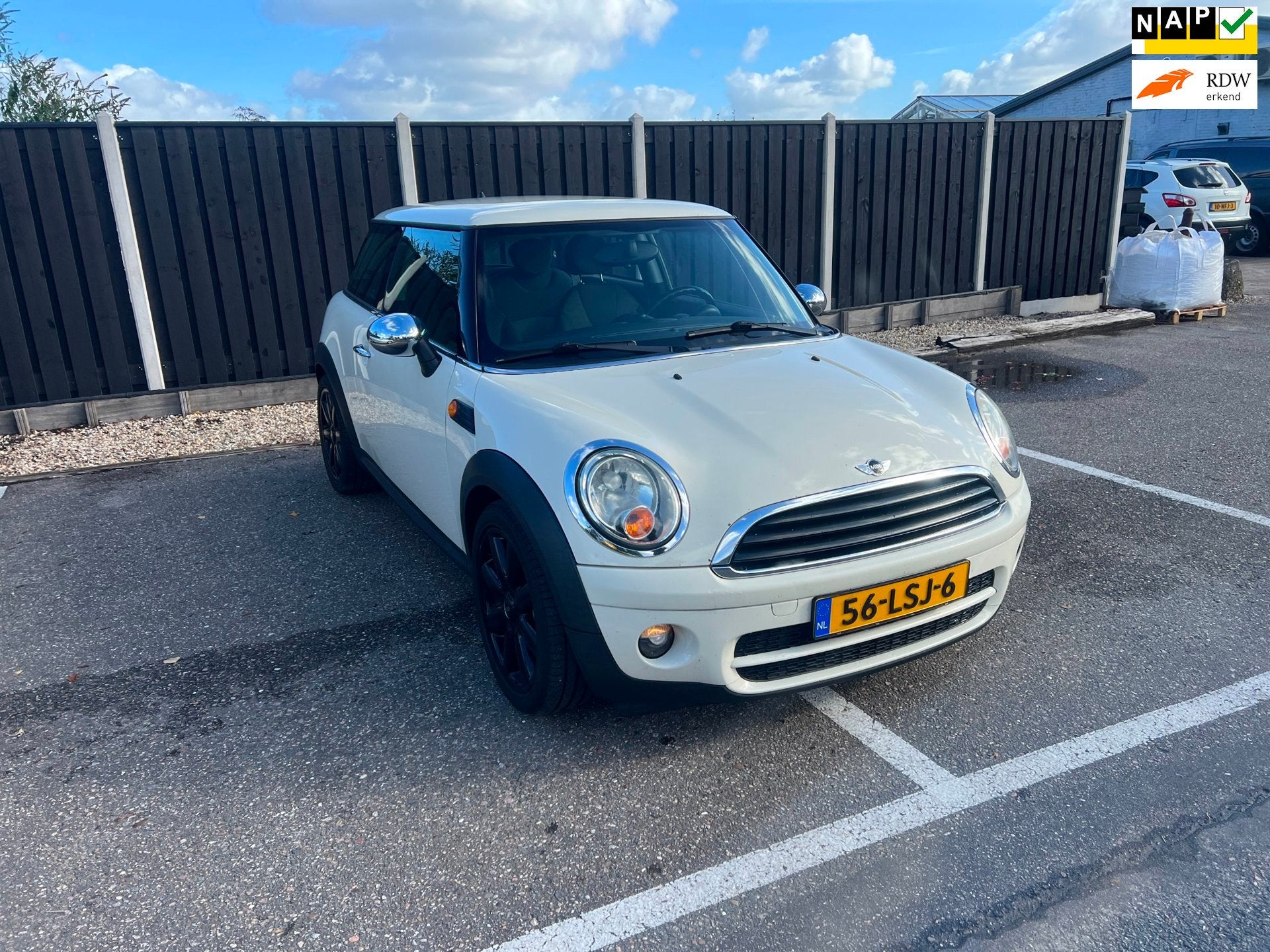 Mini 3-Deurs 1.6 One D Business Line| AIRCO| NAVI, Auto's, Voorwielaandrijving, Stof, Gebruikt, 4 cilinders