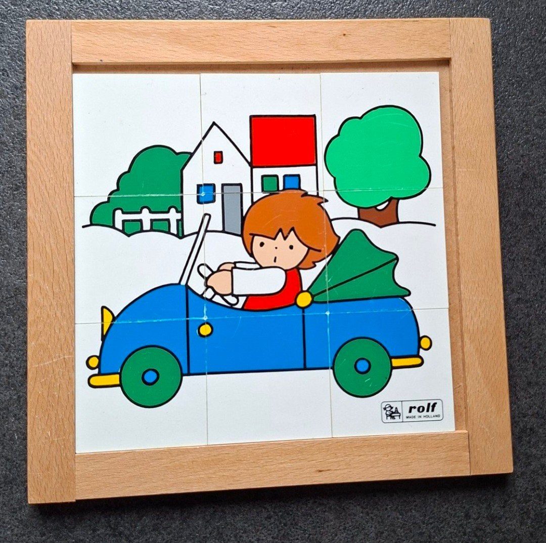 Rolf Educatieve puzzel ( 19 x 19 cm), Ophalen of Verzenden