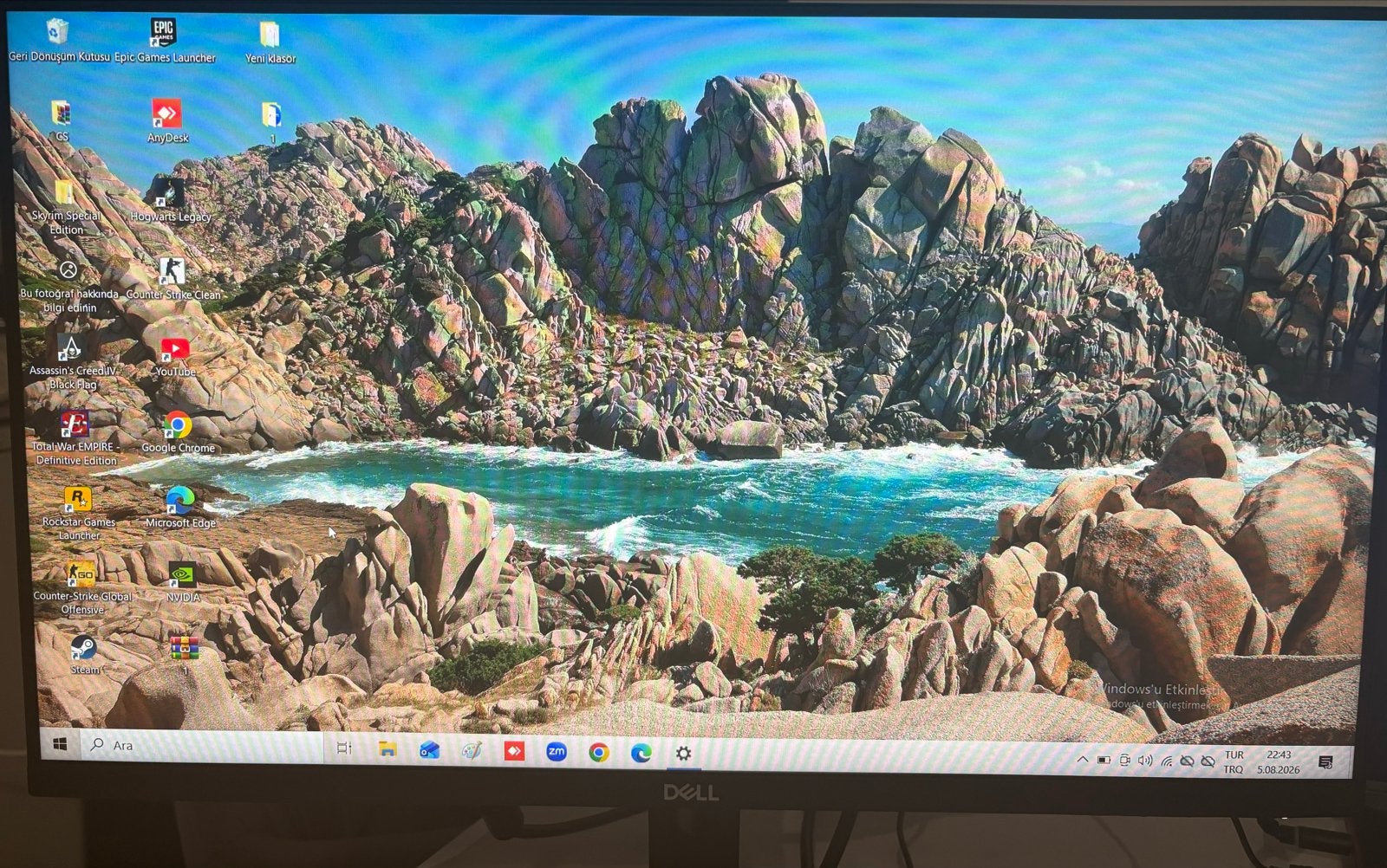 Dell S2421NX IPS Monitor–Full HD–Zo goed als nieuw, Computers en Software, Monitoren, Ophalen, HDMI, Kantelbaar, Full HD
