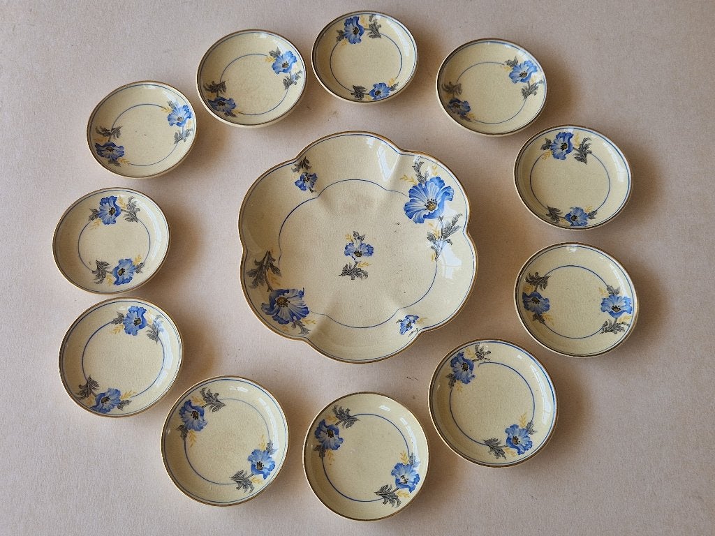 12 delig Petit-Four setje  PZH/Plazuid Gouda, Ophalen of Verzenden