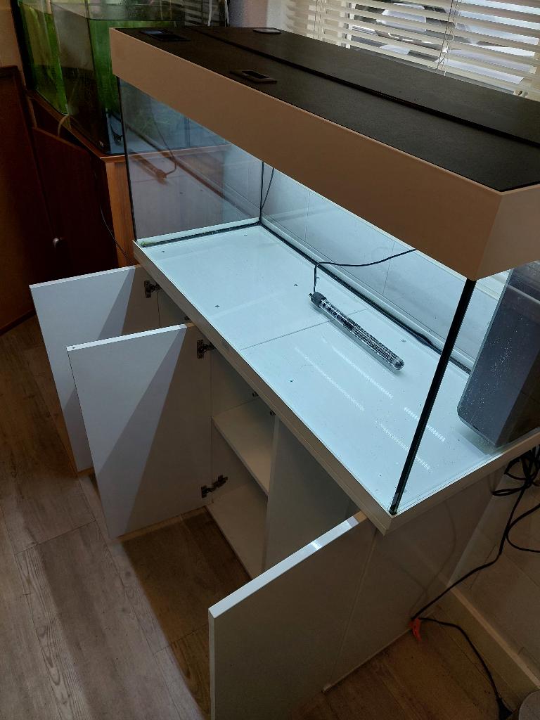 JUWEL RIO 180 LED verlichting, Dieren en Toebehoren, Vissen | Aquaria en Toebehoren, Ophalen, Verwarming, Zo goed als nieuw, Leeg aquarium