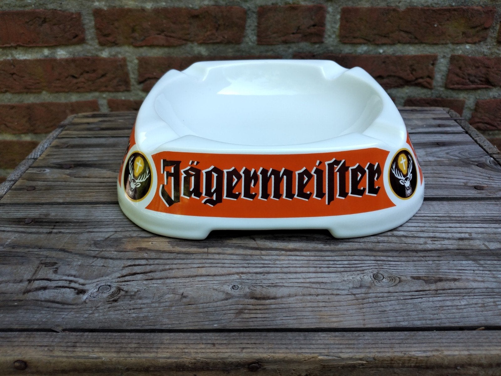 Goebel Jägermeister asbak, Ophalen of Verzenden, Gebruikt, Asbak