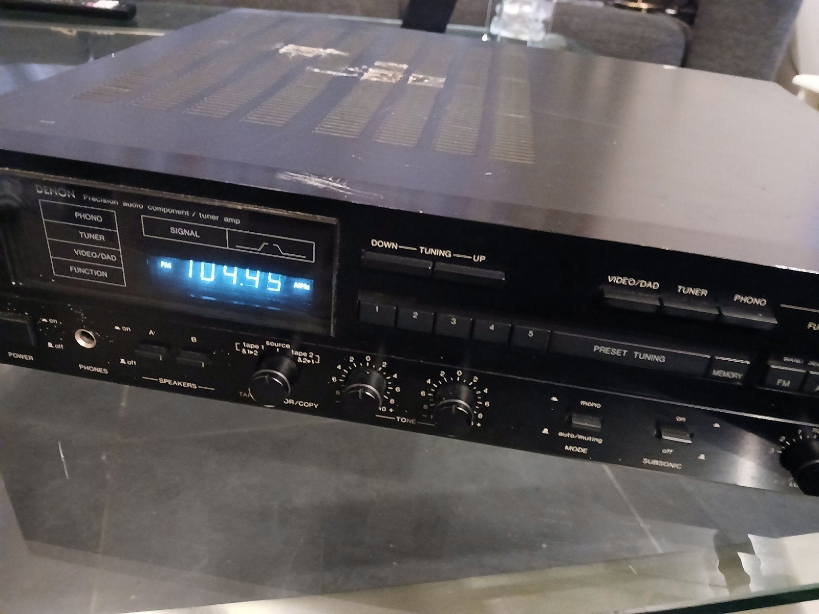 Denon DRA-350 versterker, Ophalen, Overige merken