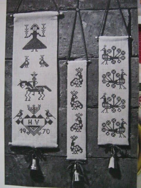 Borduurpatroon  3 x schellenkoord   nr 3536 do, Verzenden, Nieuw, Handborduren, Patroon
