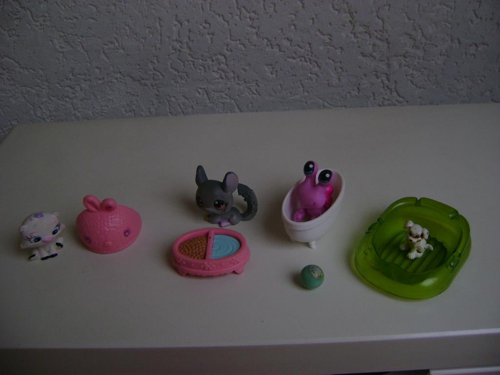petshop poes slak mand bad en etensbak enz, Ophalen of Verzenden, Zo goed als nieuw