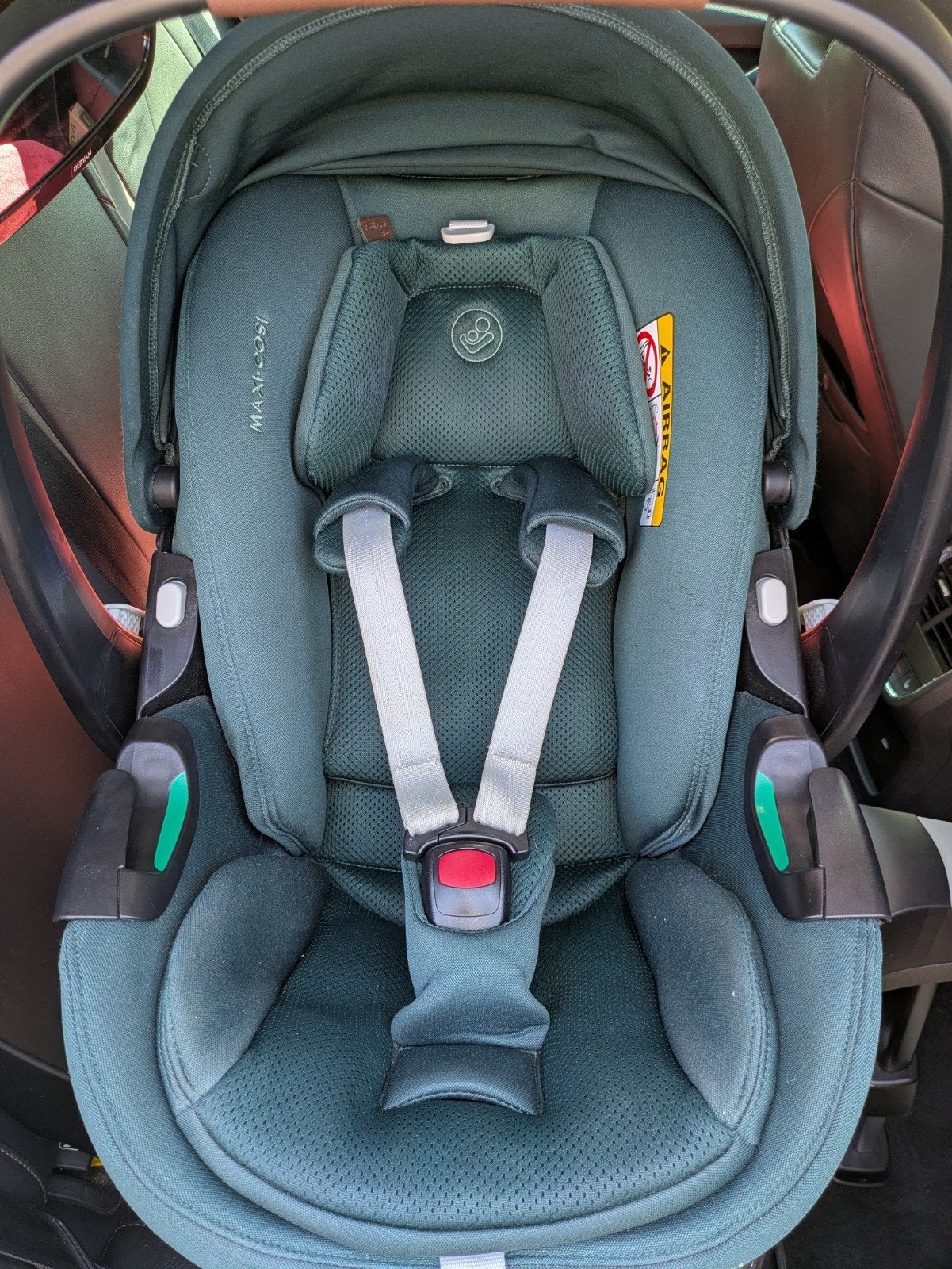 Maxi-Cosi Pebble 360 Pro2 Twillic green, Ophalen of Verzenden, Zo goed als nieuw, Isofix, 0 t/m 13 kg