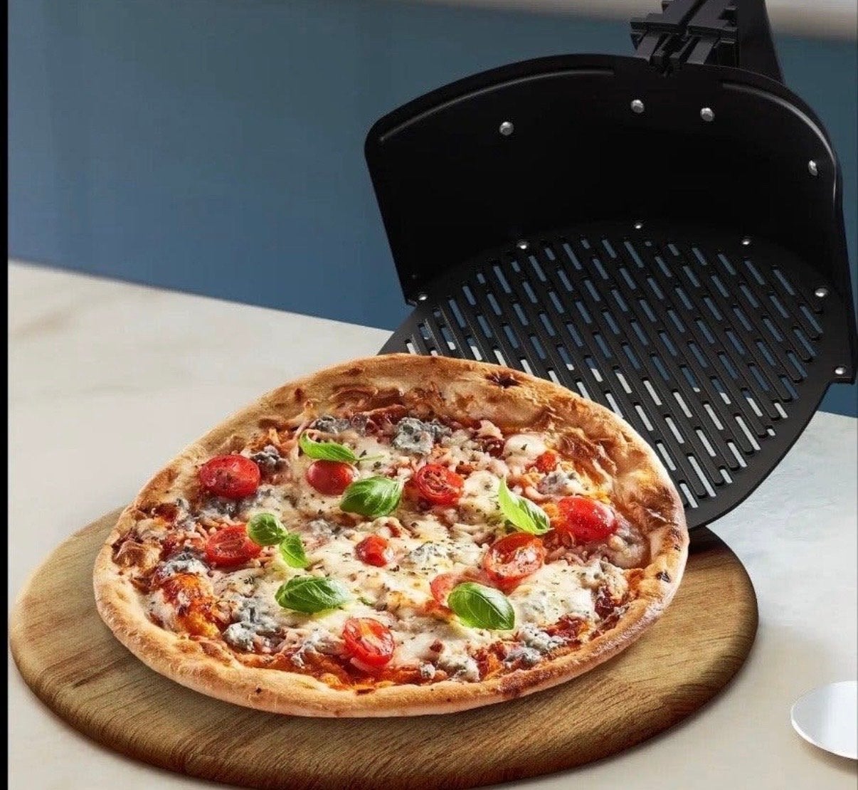 Airfryer Pizza- en Grillplaat 8,3L - Zo goed als nieuw, Ophalen, Zo goed als nieuw