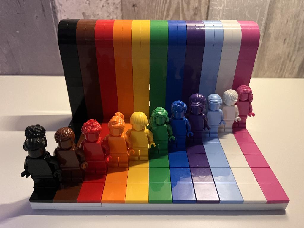 LEGO everyone is awesome 40516, Overige thema's, Lego, Ophalen of Verzenden, Zo goed als nieuw