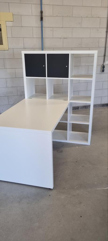 Ikea kallax 12vaks kast met bureau/ thuiswerkmeubel, Ophalen, Zo goed als nieuw