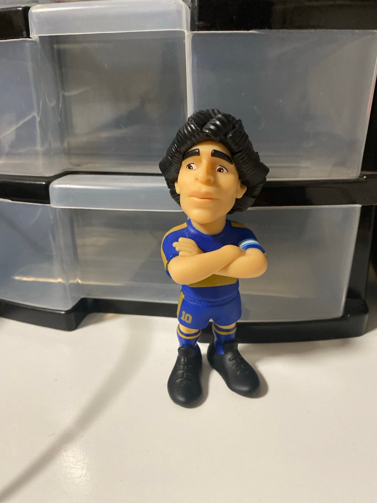Diego Maradona Boca Juniors Figuur - Nummer 10, Ophalen of Verzenden, Zo goed als nieuw