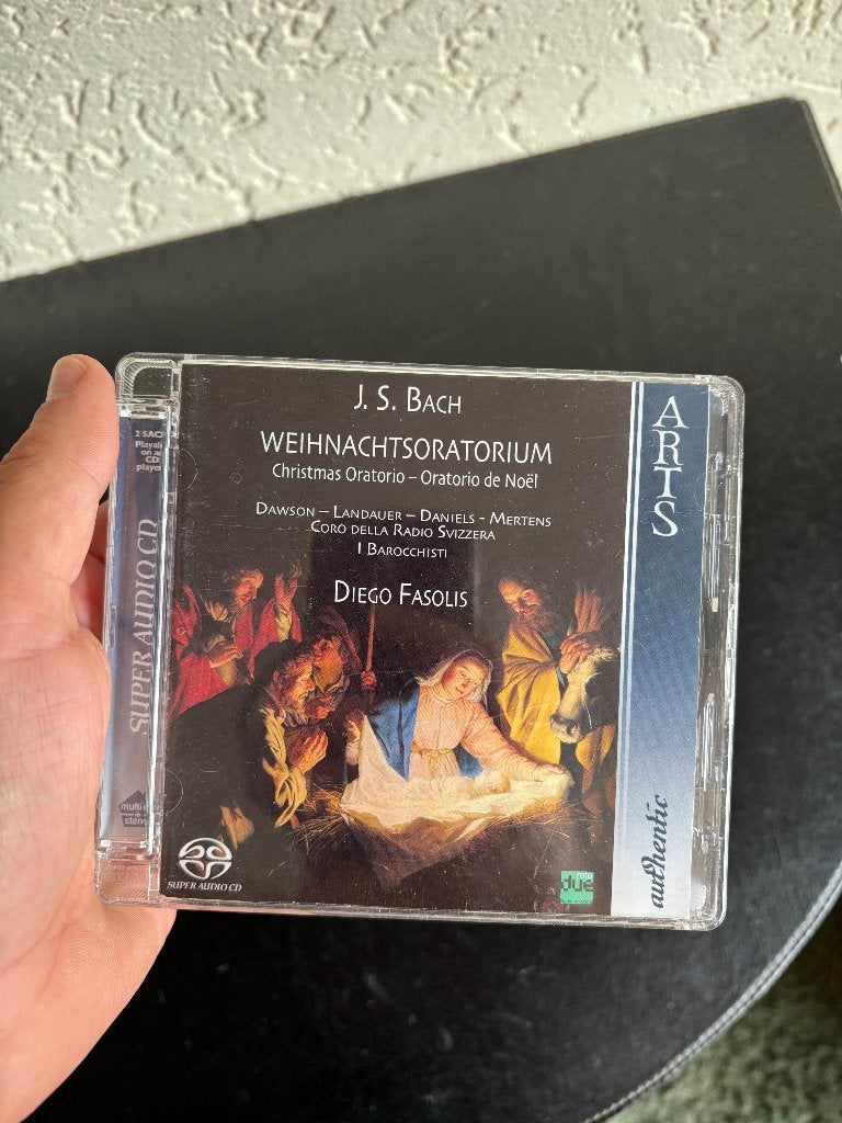 J.S. Bach, Diego Fasolis - Weihnachtsoratorium - SACD, Ophalen of Verzenden, Classicisme, Zo goed als nieuw, Kamermuziek