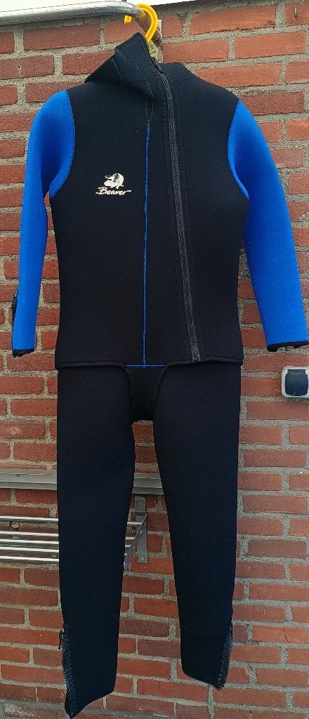 Duikpak Beaver 2-delig 7mm, Ophalen of Verzenden, Zo goed als nieuw, Duikpak