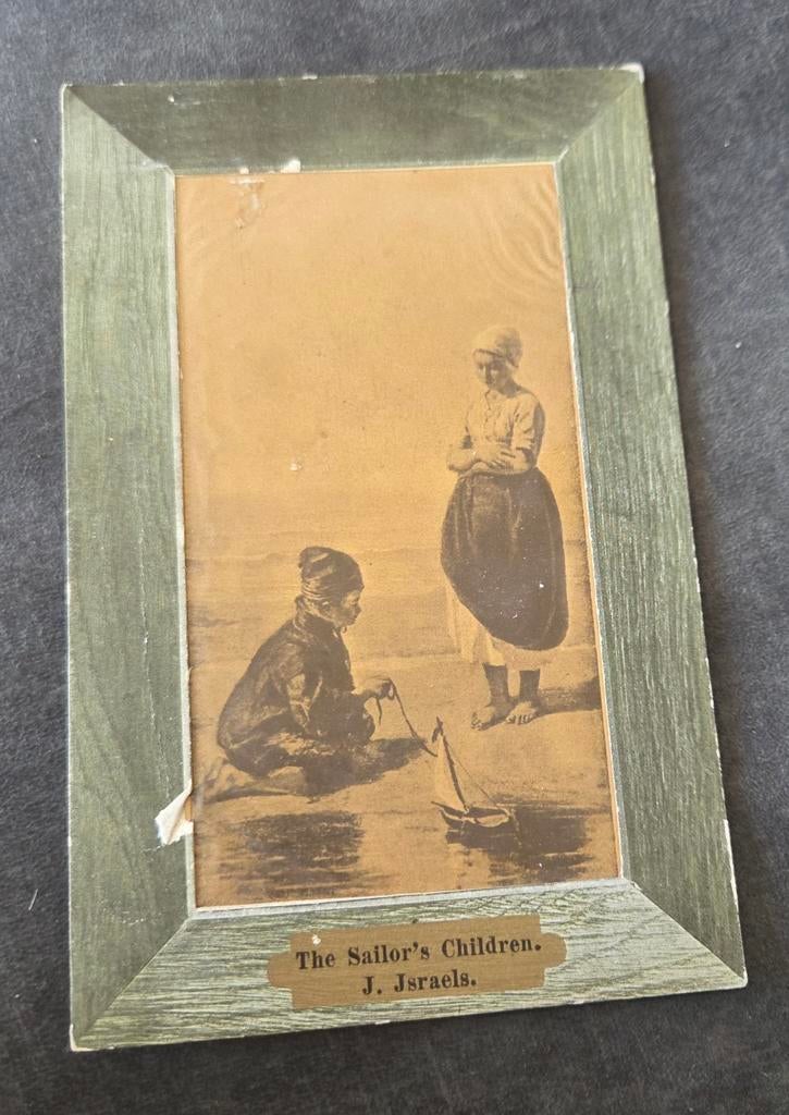 Kinderen der zee - Jozef Israëls, Verzenden, Voor 1920, Gelopen, Kinderen
