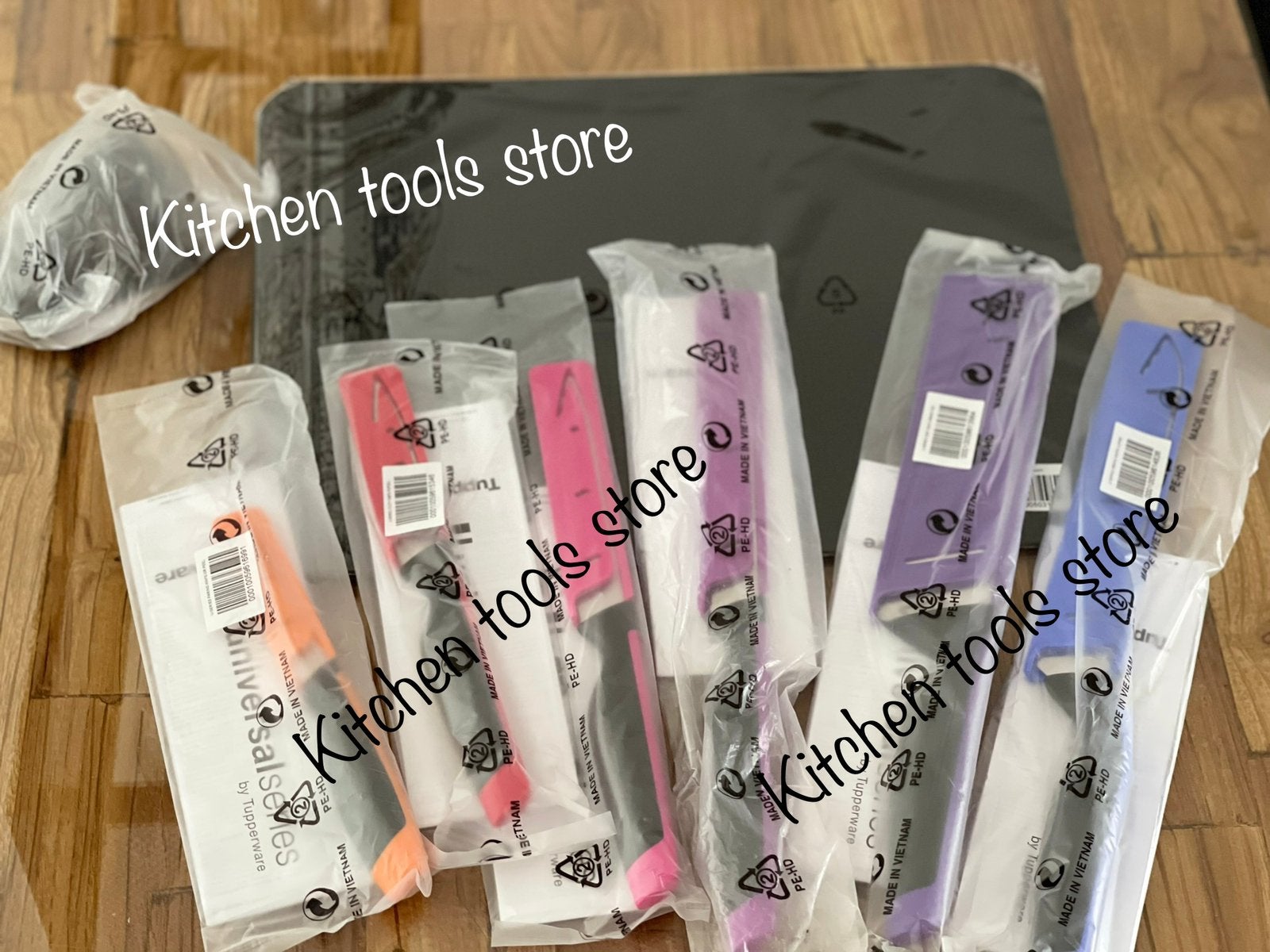 Tupperware Complete messen set XL snijplank + messenslijper, Overige kleuren, Overige typen, Nieuw, Ophalen of Verzenden