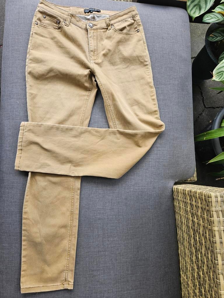 Pescara Super Stretch Bruine Broek Maat 38, Kleding | Dames, Broeken en Pantalons, Maat 38/40 (M), Bruin, Pescara, Ophalen of Verzenden