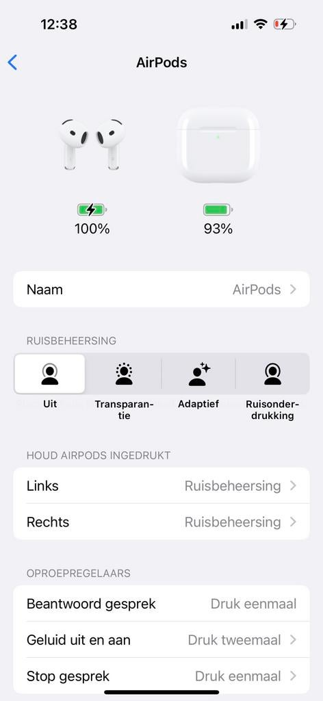 Airpods 4 met ANC te koop!, Ophalen of Verzenden, Nieuw