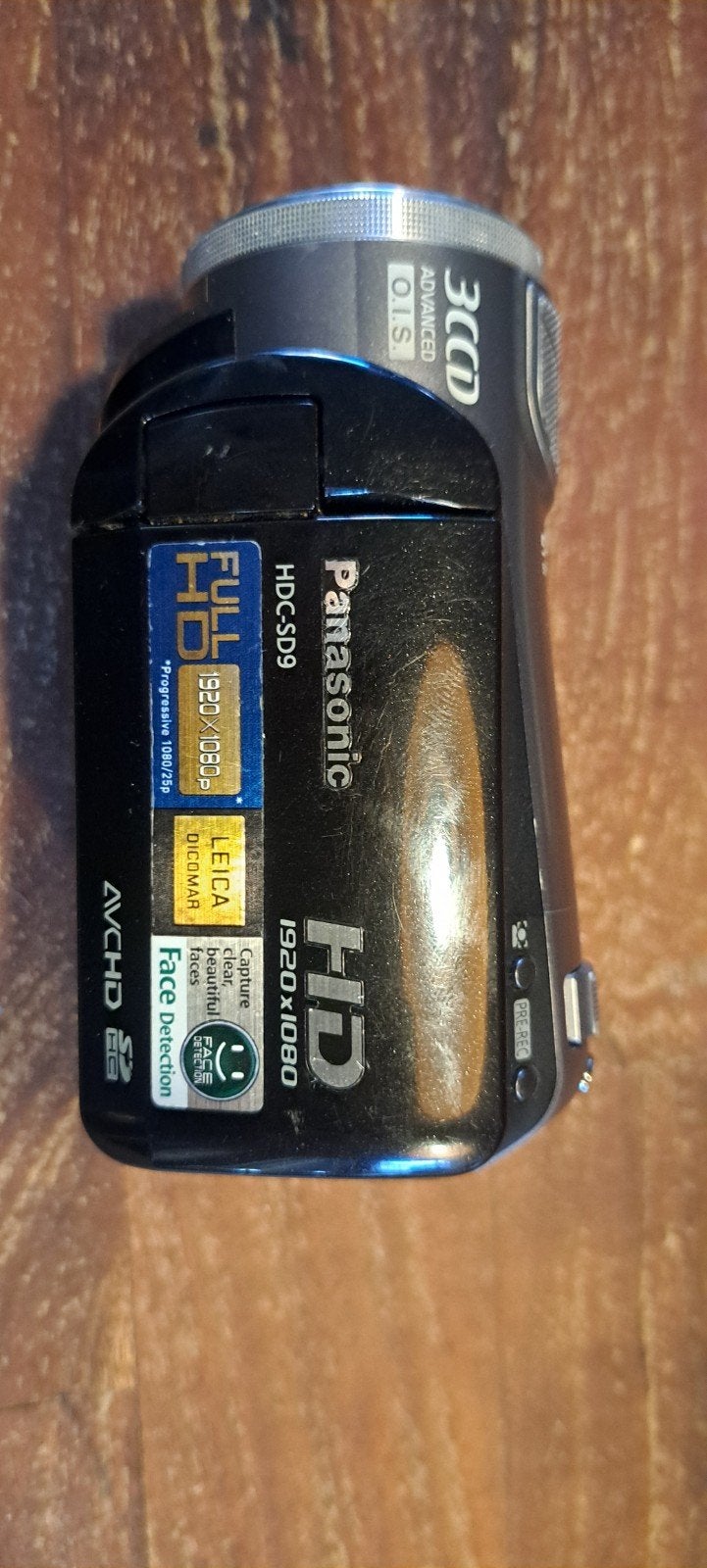 Panasonic HDC  SD9 camera, Ophalen of Verzenden, Geheugenkaart, Panasonic, 20x of meer