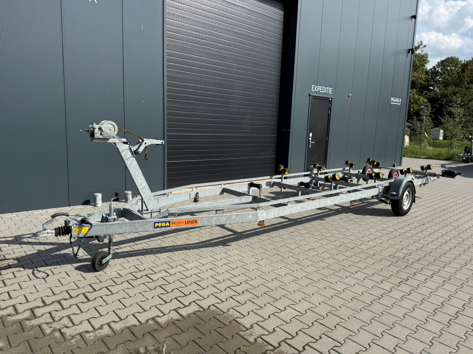 Pega Boottrailer VB Liner (1800kg uitvoering), Info@admiraal-watersport.nl, Gebruikt, Westrak 15, 1500 tot 3000 kg
