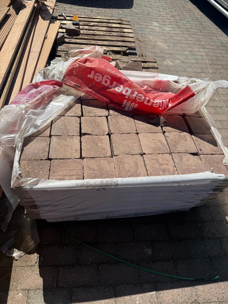 Klinkers stenen Orion Getrommeld vierkant 5m2, Ophalen, Klinkers, Nieuw, 5 tot 10 m²