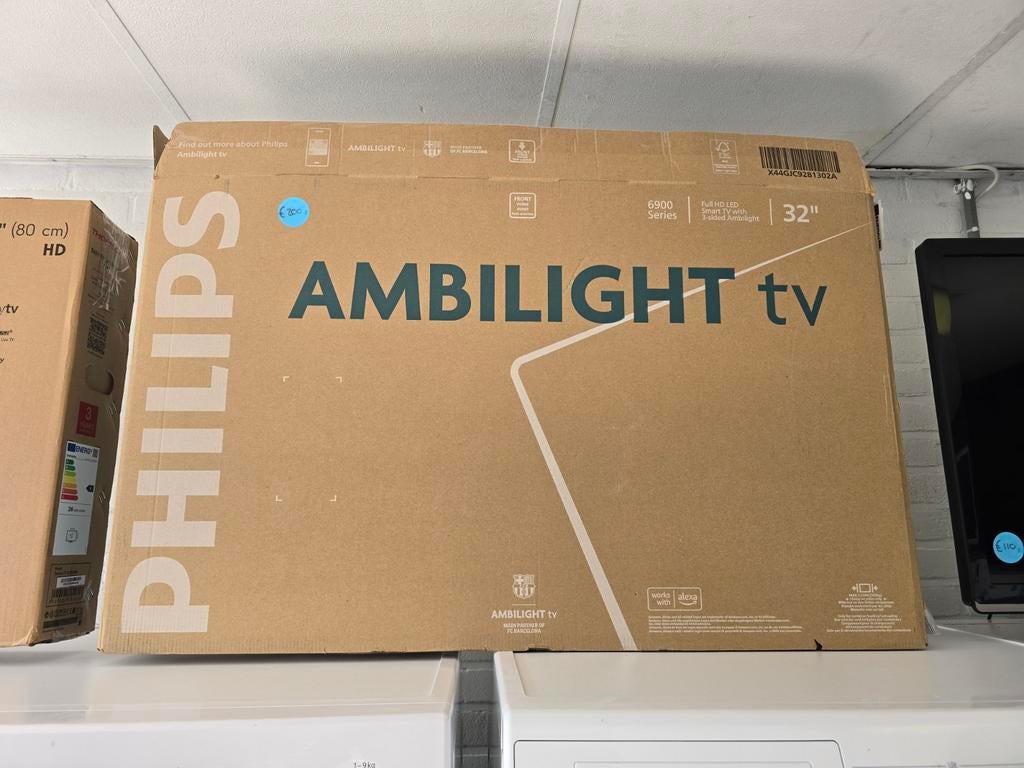 Philips 32 inch full HD led televisie | Smart tv | Garantie✅, Ophalen, Philips, LED, 80 tot 100 cm