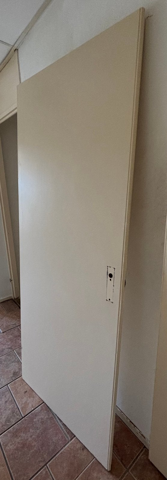 Standaard opdek binnendeur linksdraaiend, Ophalen, Zo goed als nieuw, Binnendeur, 200 tot 215 cm