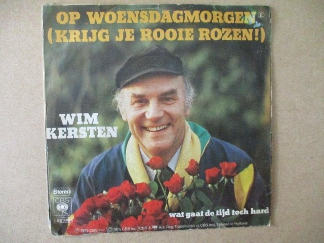 s0353 wim kersten - op woensdagmorgen, Cd's en Dvd's, Vinyl Singles, Ophalen, Gebruikt, 7 inch, Overige genres