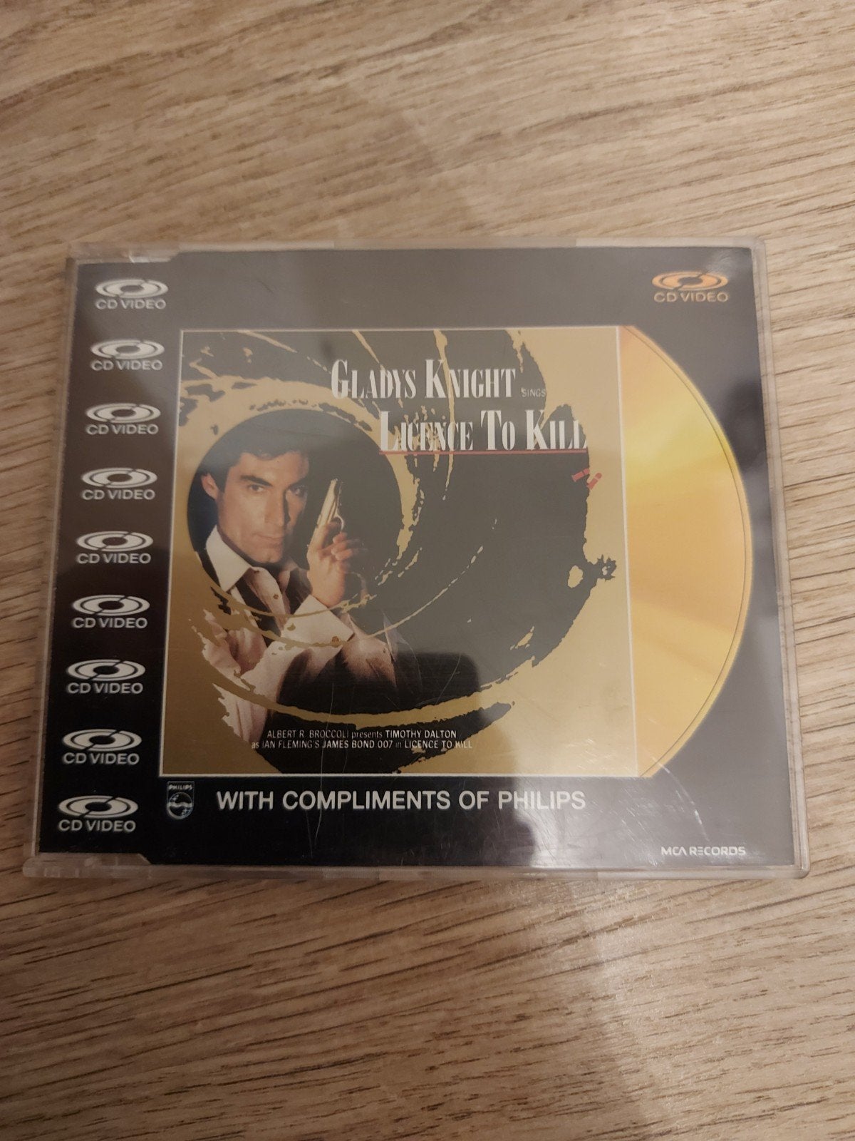 Gladys Knight - License To Kill Promo Philips CD Video, Ophalen of Verzenden, Zo goed als nieuw