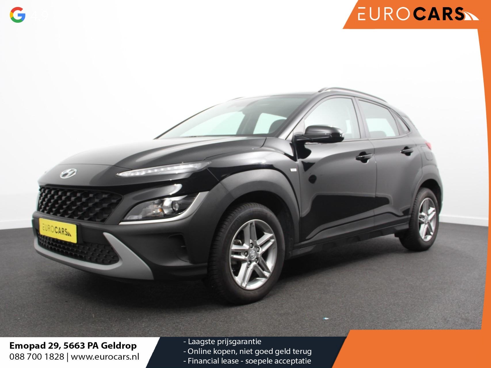 Hyundai Kona 1.0 T-GDI Comfort Climate control Camera Cruise, Auto's, Voorwielaandrijving, Gebruikt, Euro 6, Zwart