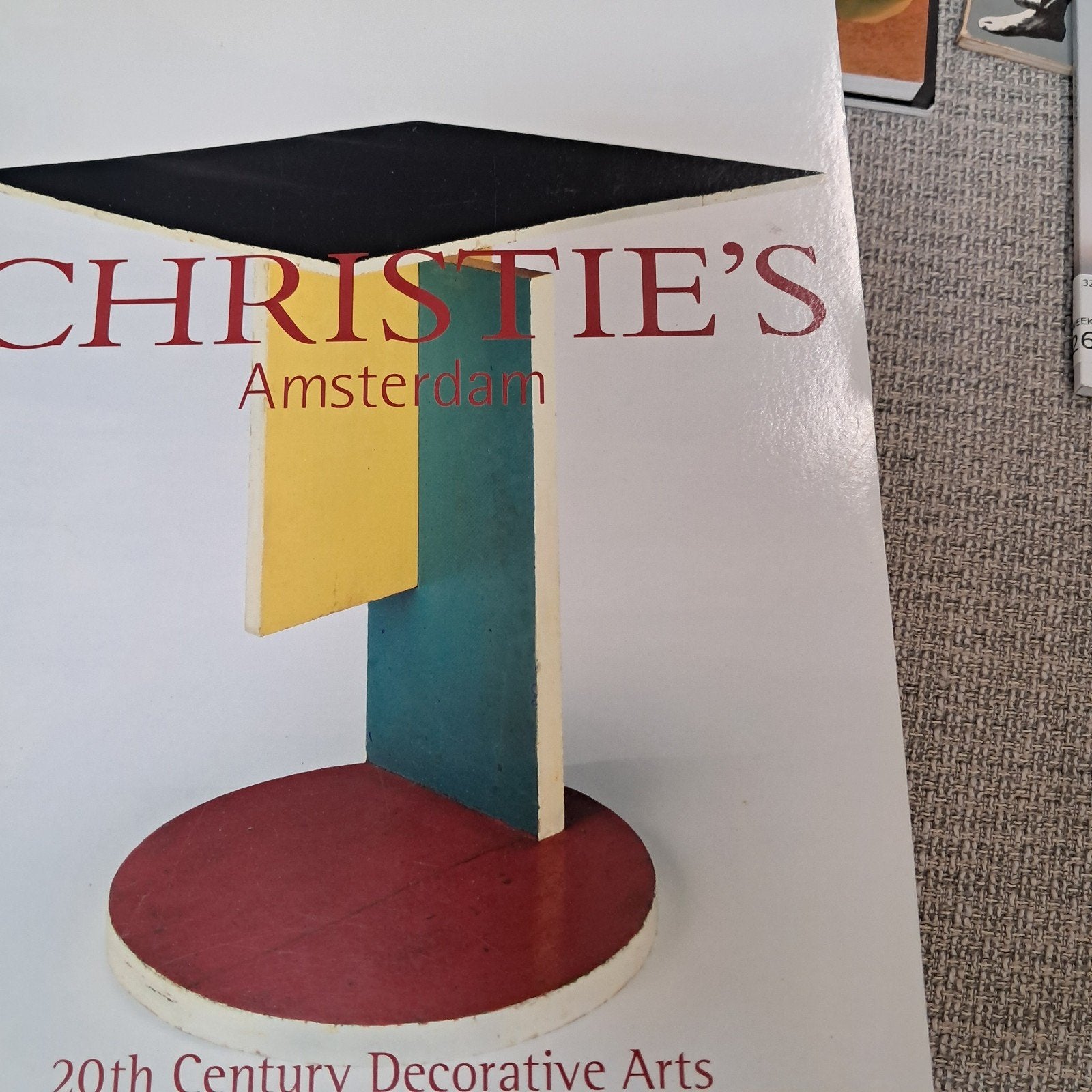 Catalogus Toegepaste Kunst Christie' s, Ophalen of Verzenden, Zo goed als nieuw