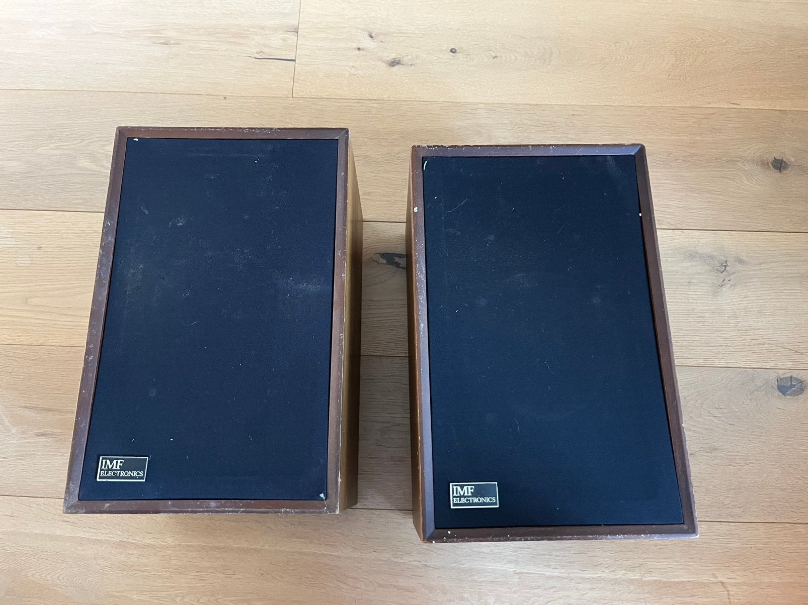 Mooie IMF compact II luidsprekers te koop, Ophalen, Gebruikt, Minder dan 60 watt, Overige merken