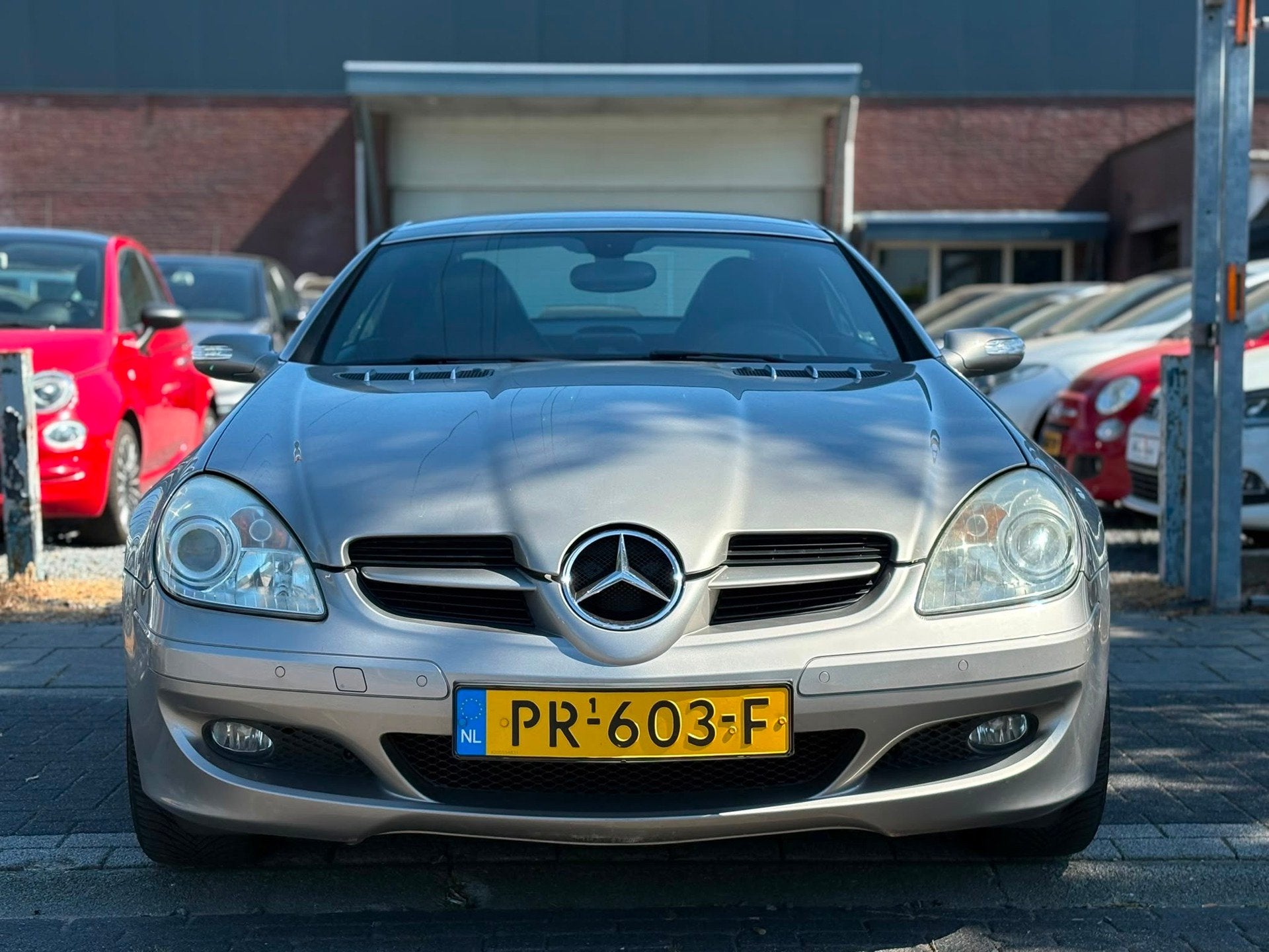 Mercedes-Benz SLK-klasse 200 K. Edition 10 | Xenon | Leder |, Automaat, Achterwielaandrijving, Gebruikt, Zwart