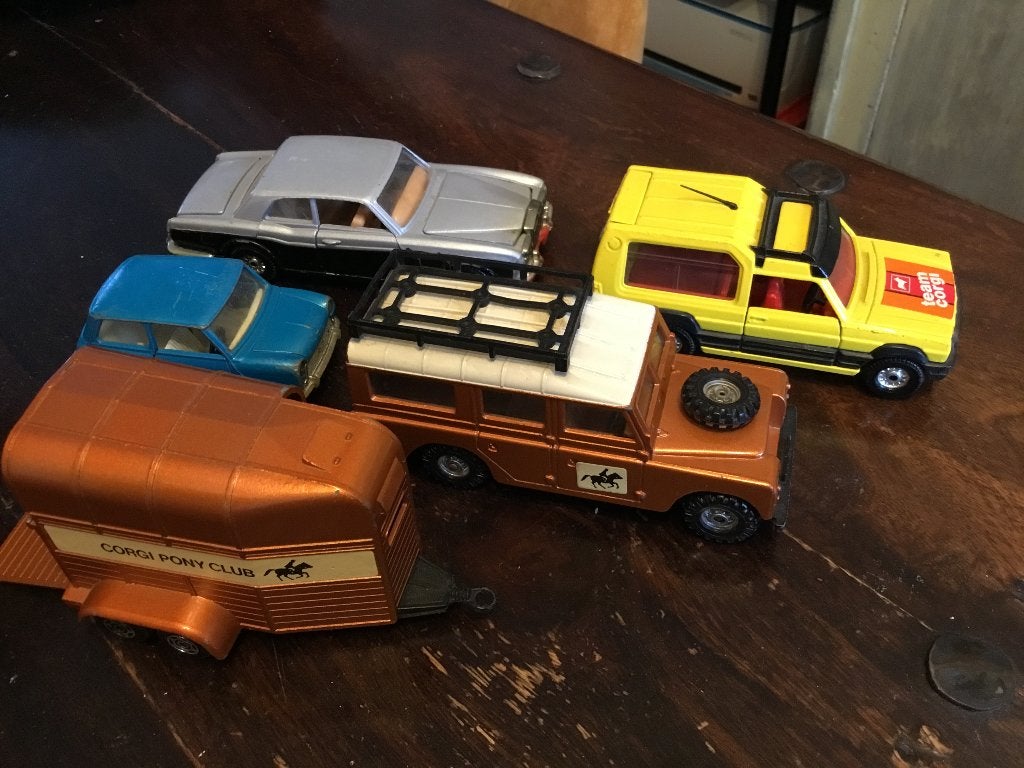 Corgi Toys - Landrover Matra Rolls Mini - Lotje van Vijf, Ophalen of Verzenden, Zo goed als nieuw, Auto