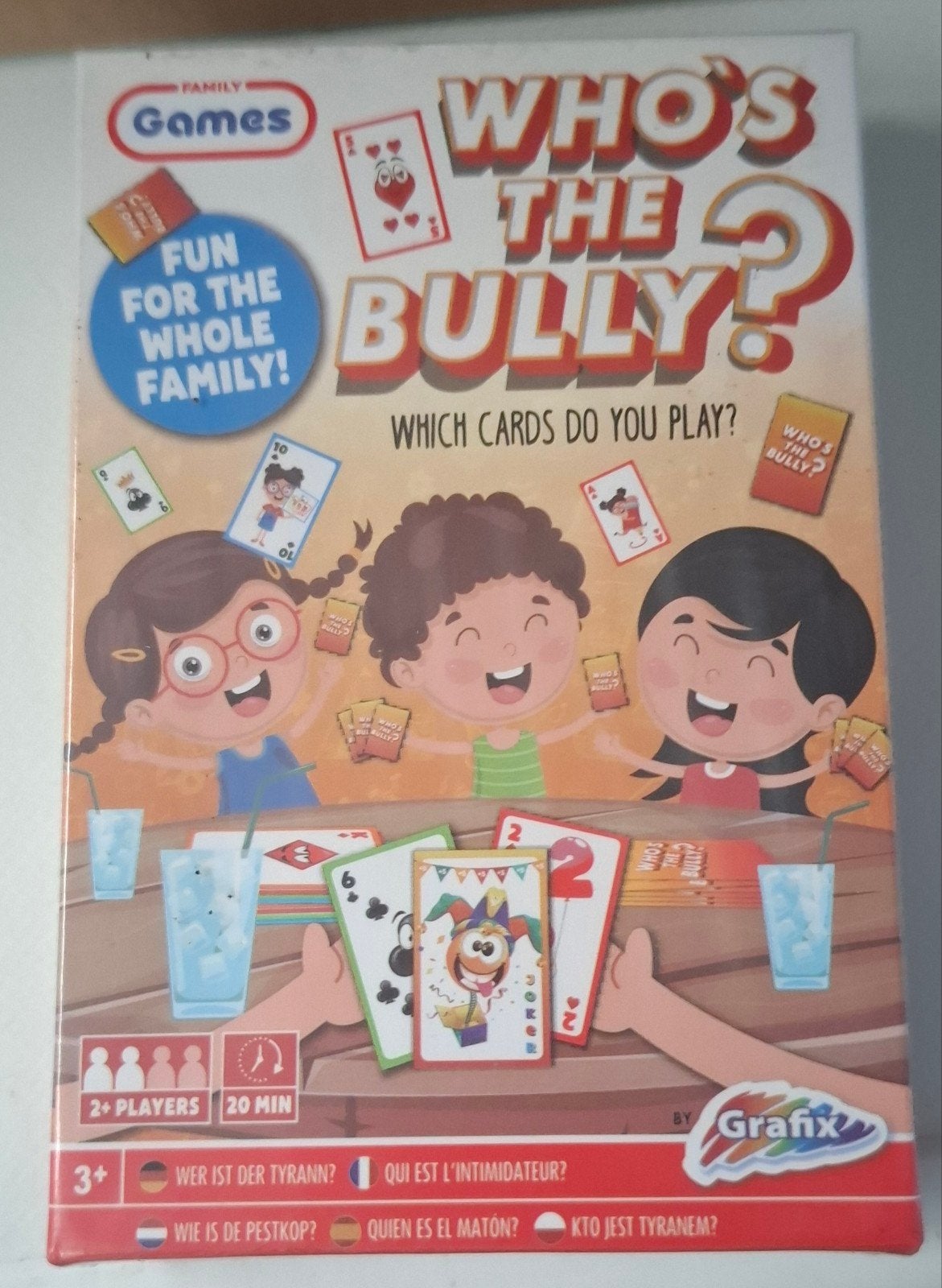 24 stuks Who's The Bully? Kaartspel - Familieplezier, Ophalen of Verzenden, Bully, Bully, Bully