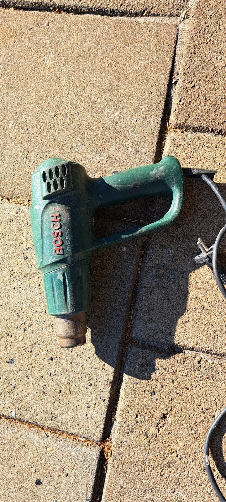 Bosch GHG 600 CE heteluchtpistool (snoer beschadigd), Ophalen, Gebruikt, Overige typen, Bosch