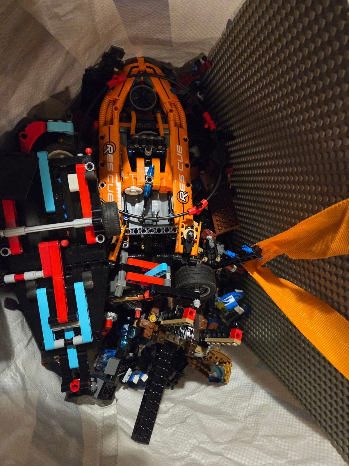 Grote partij LEGO Technic en andere onderdelen (ca. 5 kg), Ophalen of Verzenden, LEGO, Info@lego.dk, Åstvej 1