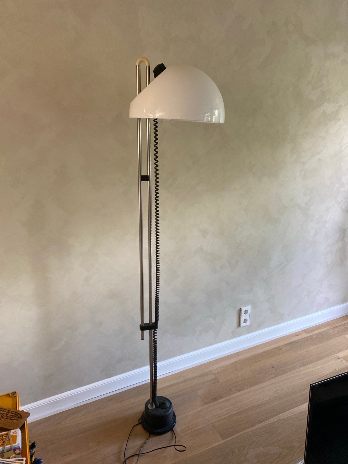 Zeldzaame Kartell vloerlamp door Carlo Santi Space Age, Ophalen, Spaceage panthella panton kartell, E27 (groot), 150 tot 200 cm