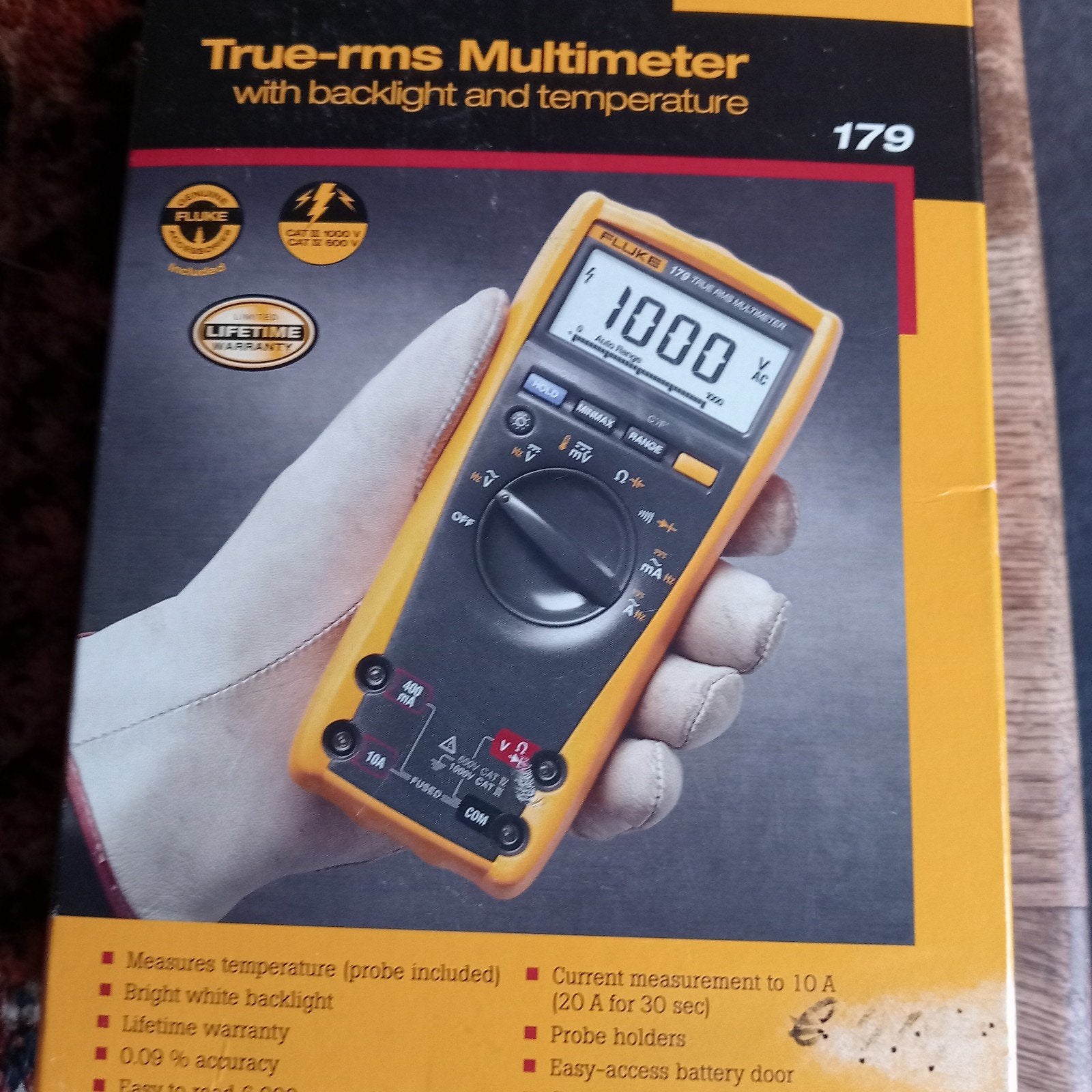 Fluke 179 True-RMS Multimeter - Zo goed als nieuw, Ophalen, Zo goed als nieuw, Multimeter