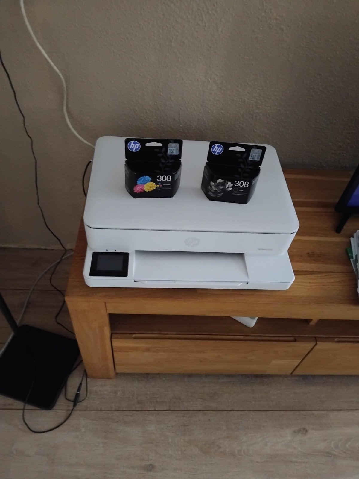 HP Envy 6020e All-in-One Printer - Zo goed als nieuw, Computers en Software, Ophalen, Inkjetprinter, All-in-one, Draadloos