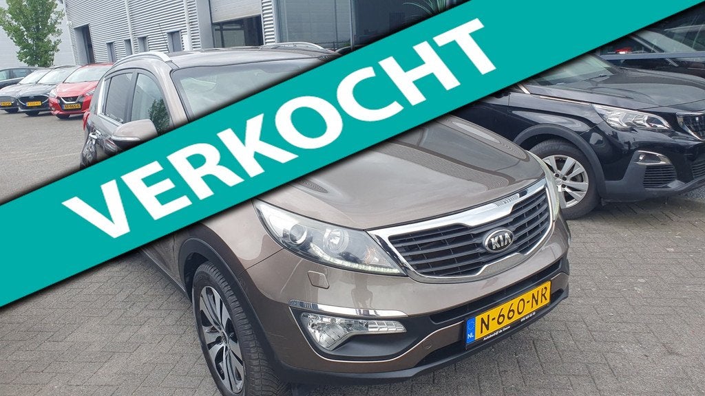 Kia Sportage 2.0 Super Pack AWD AUTOMAAT, Auto's, Kia, Automaat, Elektrische ramen, Gebruikt, 4 cilinders
