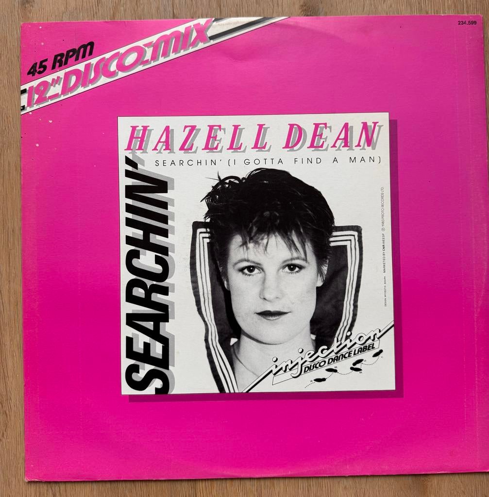Hazell Dean - Searchin' (I Gotta Find A Man) 12" Discomix, Ophalen of Verzenden, Gebruikt, 12 inch