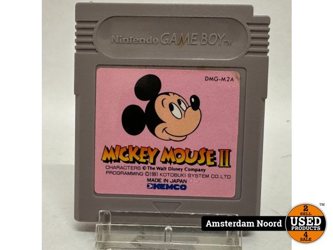 Nintendo GameBoy Mickey Mouse 2, Nintendo, Gebruikt, Support@nintendo.com, 11-1 Hokotate-cho, Kamitoba, Minami-ku
Kyoto 601-8501
Japan