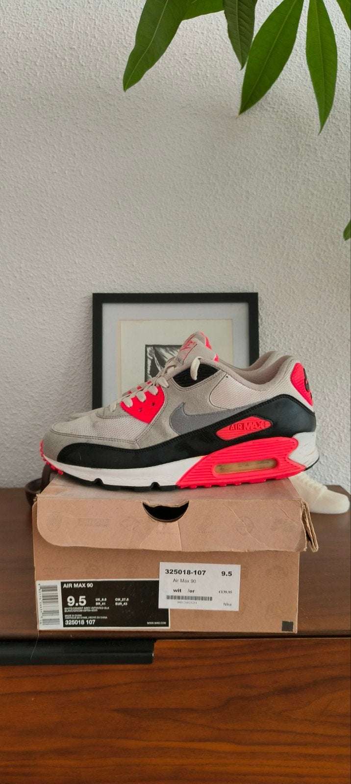 Nike Air Max 90 Infrared 2008, Ophalen of Verzenden, Zo goed als nieuw, Nike