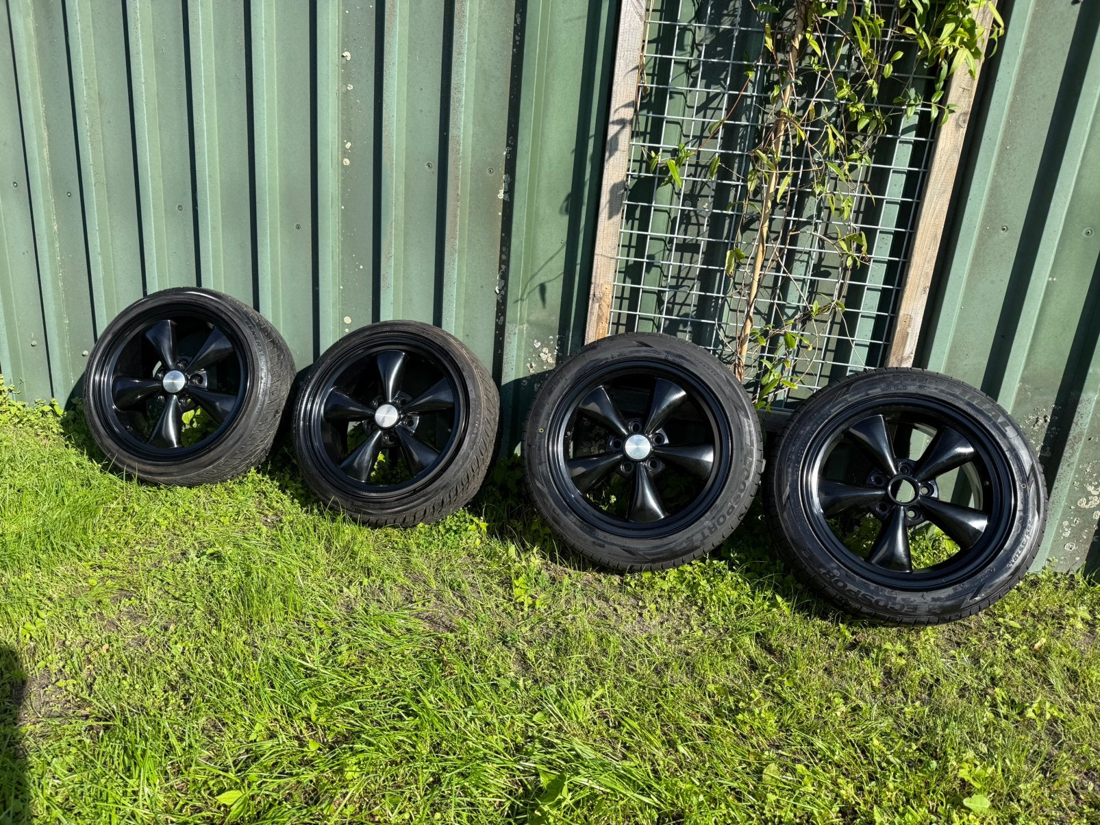Muscle car wielen, 17 inch, 5x114,3, Ophalen of Verzenden