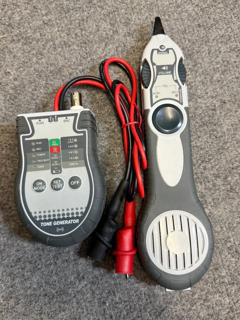 Tester voor bnc en RJ45 kabels TME TCT-700, Ophalen of Verzenden, Zo goed als nieuw, Overige meters