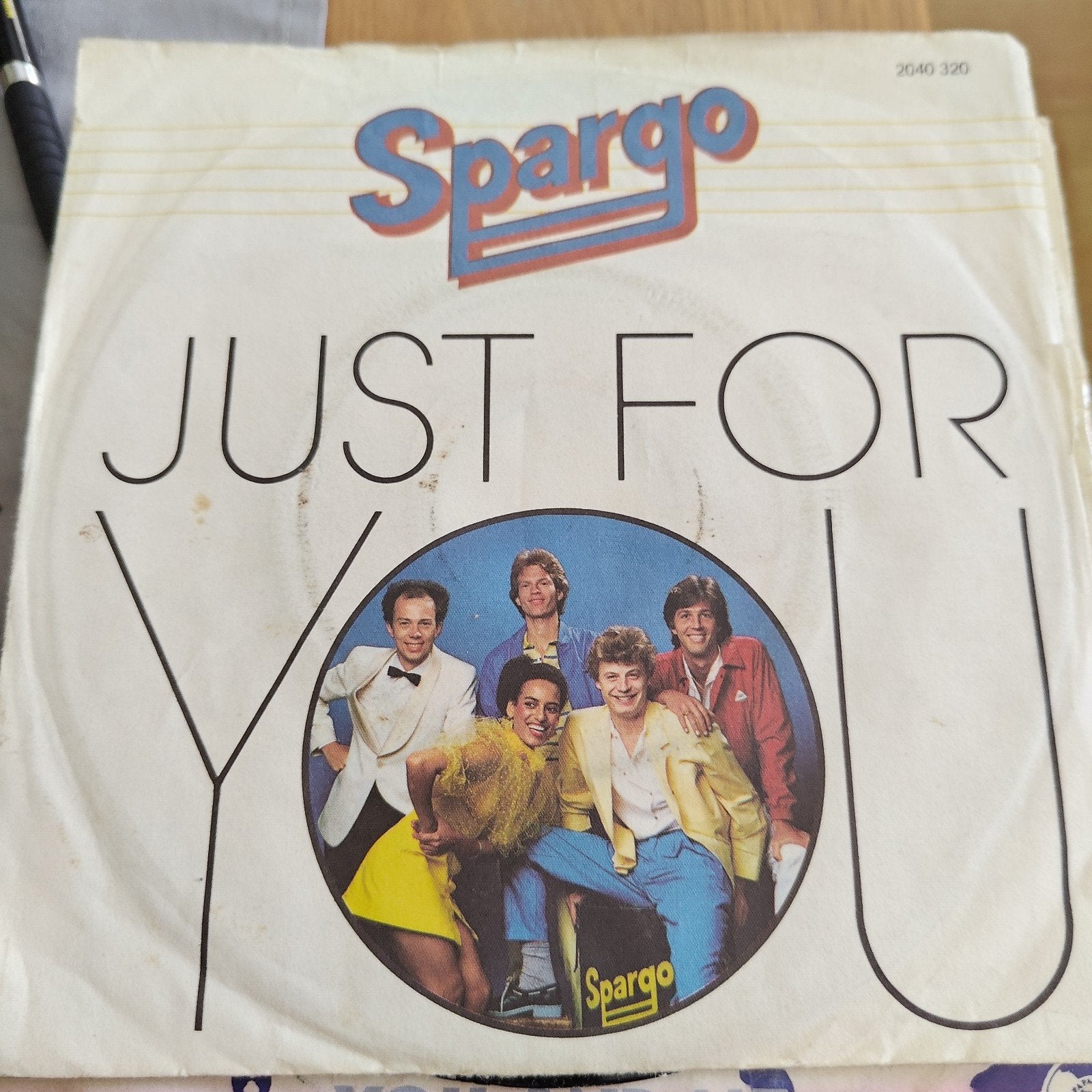 Spargo - Just For You (Vinyl Single), Gebruikt, 7 inch, Ophalen of Verzenden, Pop