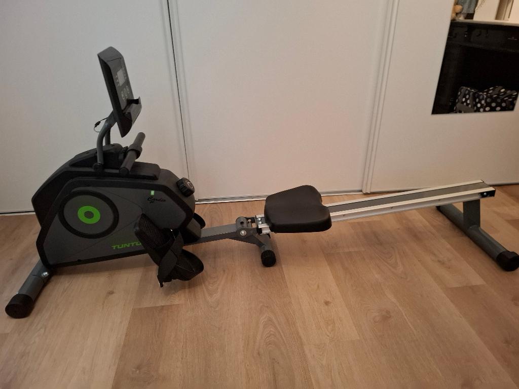 Tunturi Cardio Fit Rower, Ophalen, Benen, Zo goed als nieuw, Metaal