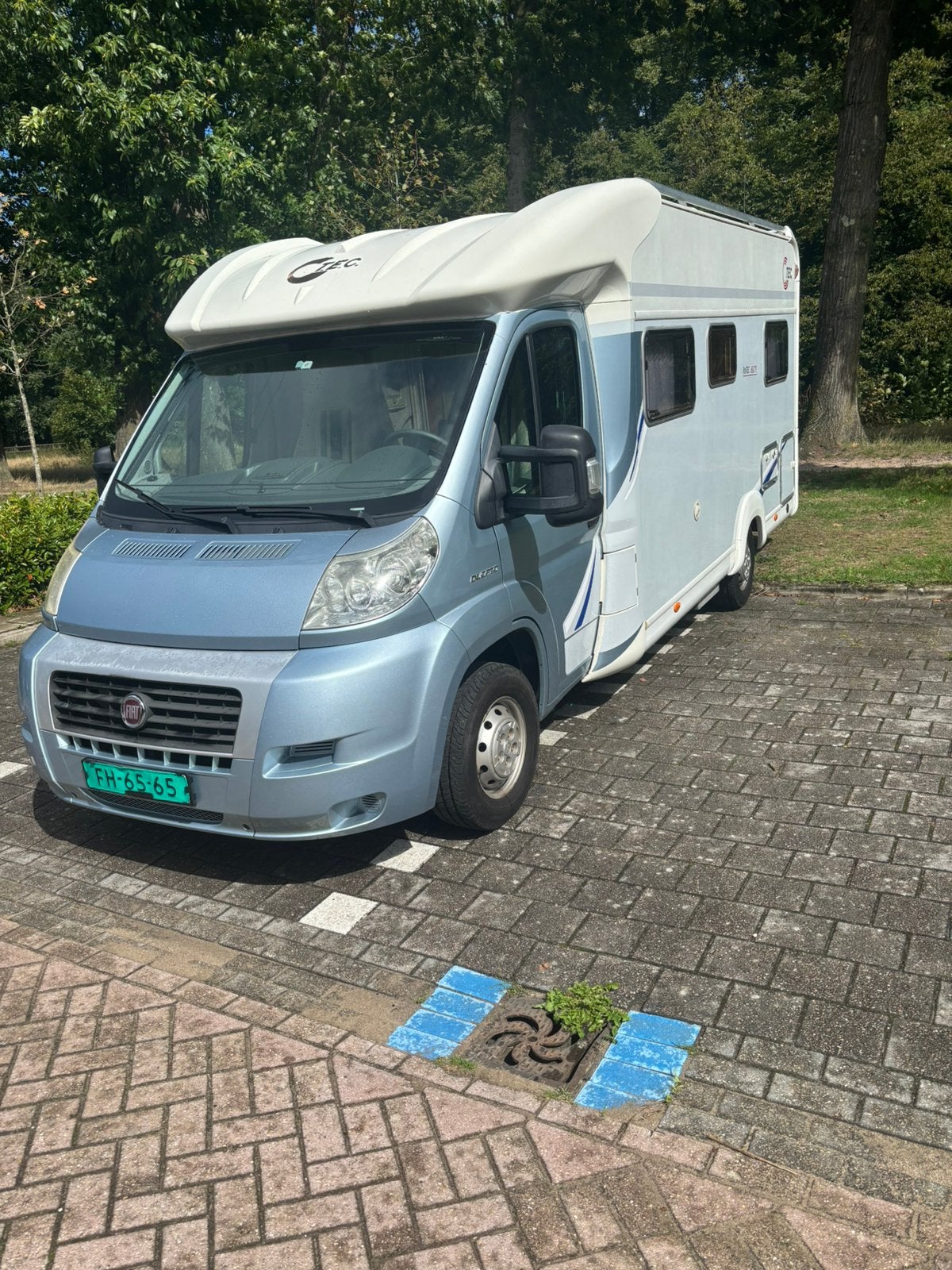 Camper tec rotec 652 fiat ducato bj 2010, Caravans en Kamperen, Standaard zit, T.E.C., Ringverwarming, 6 tot 7 meter